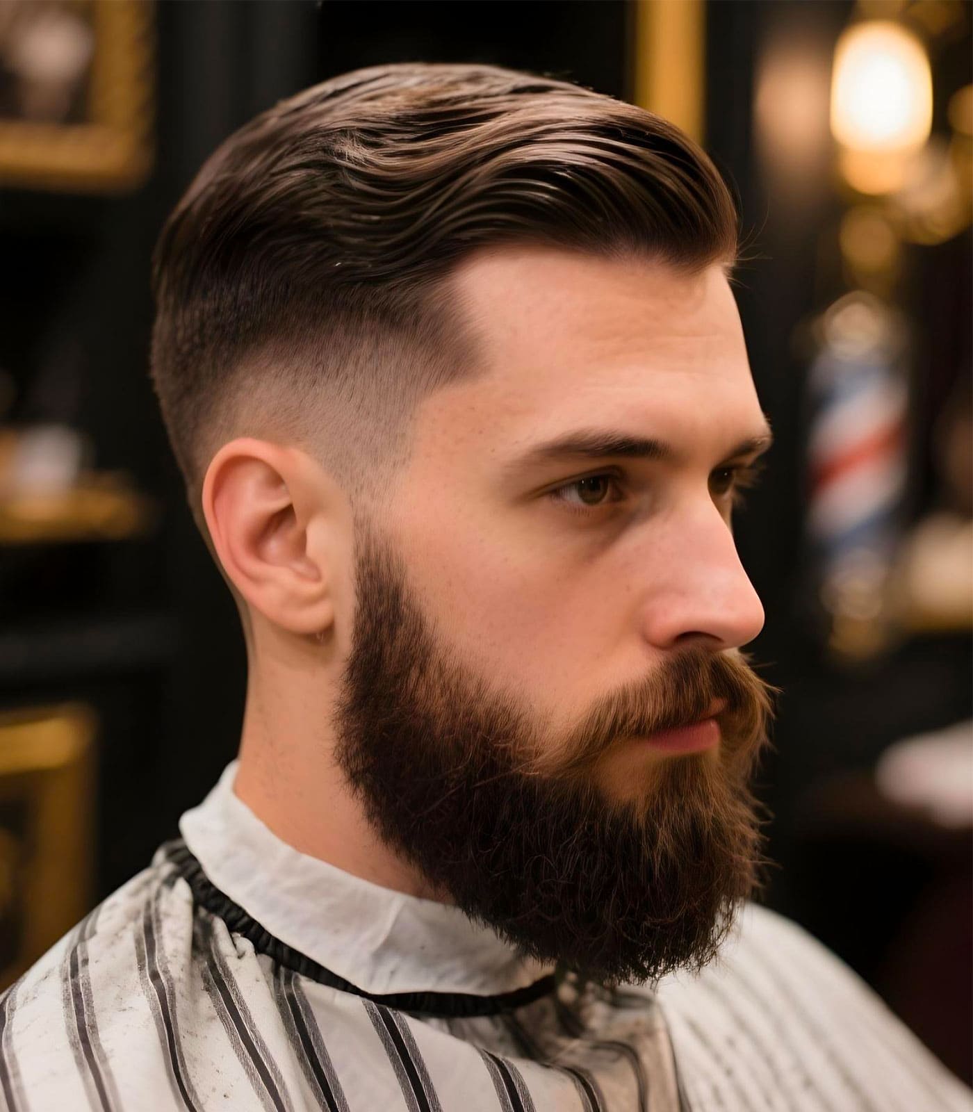 Dégradé homme après Supreme Barber Colmar