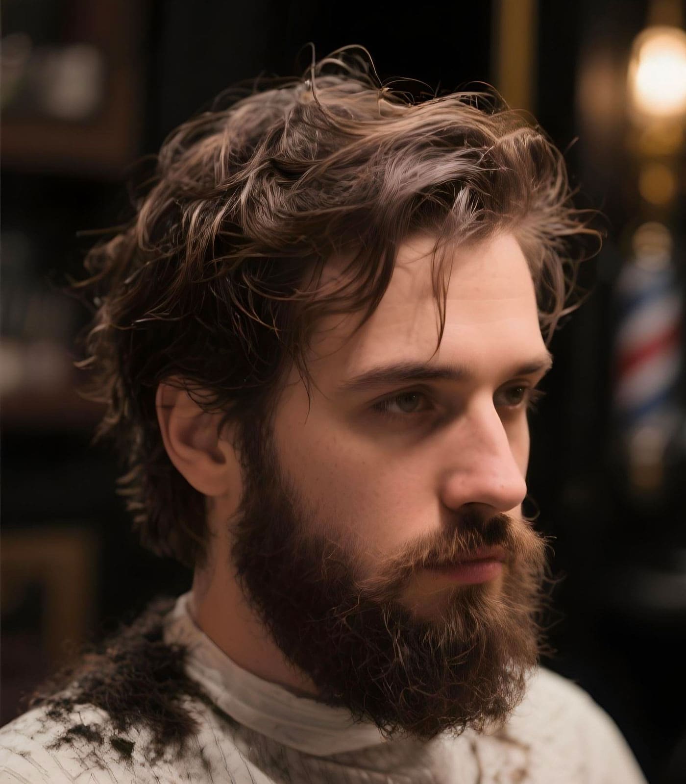 Coupe homme avant Supreme Barber Colmar