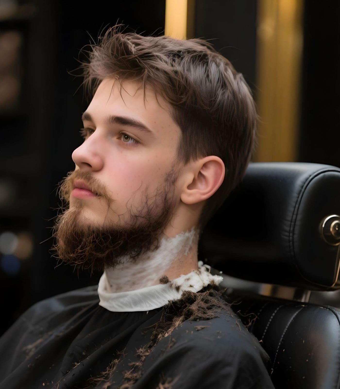 Coupe homme avant Supreme Barber Colmar