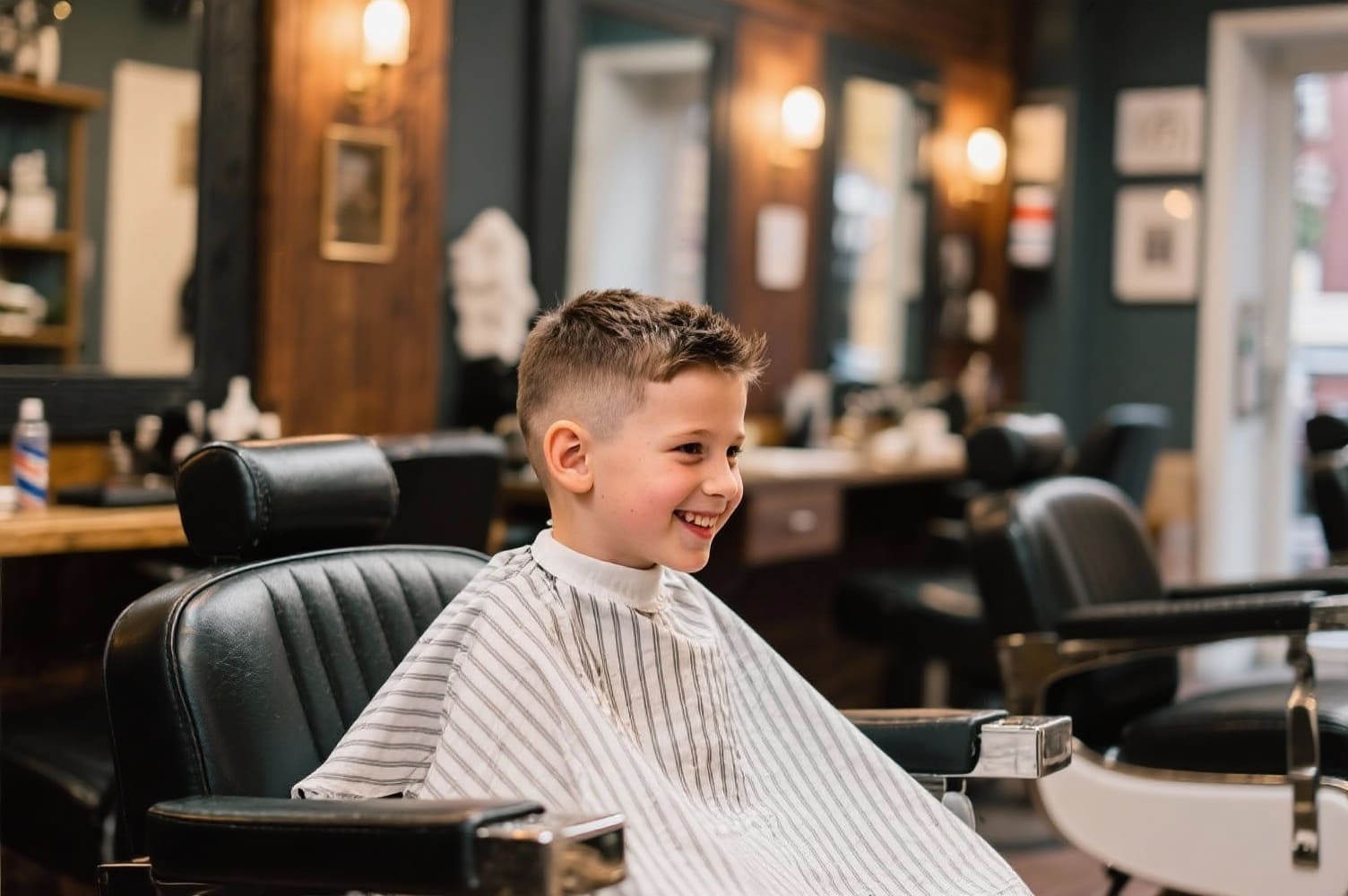 Coiffure enfant moderne