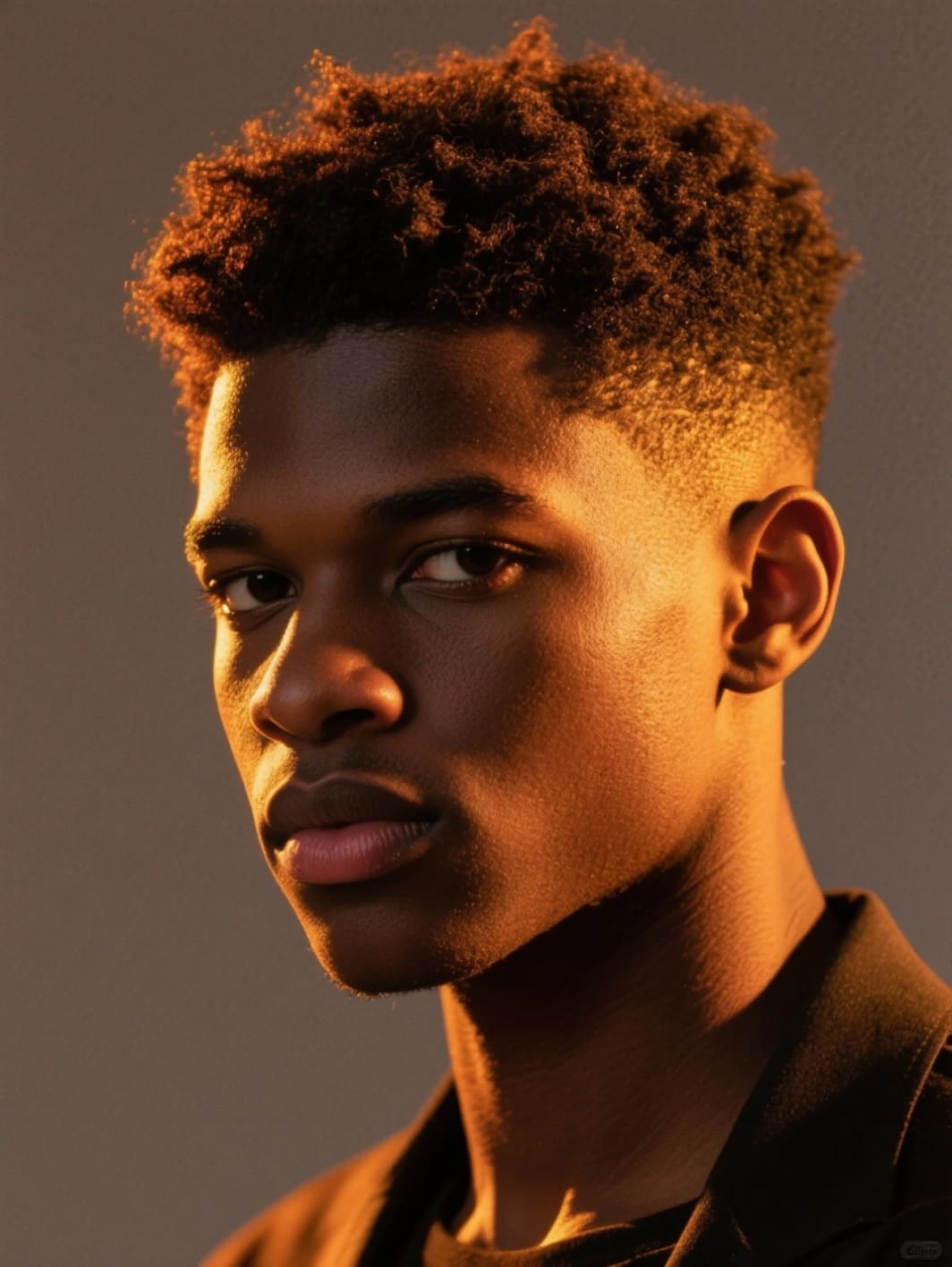 Coupe crop texturée