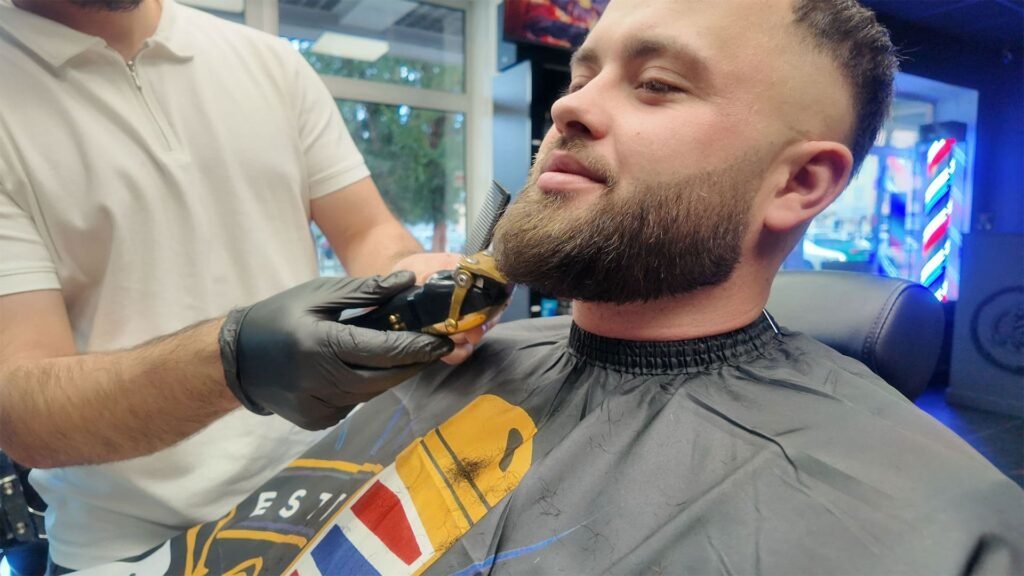 Rasage barbe