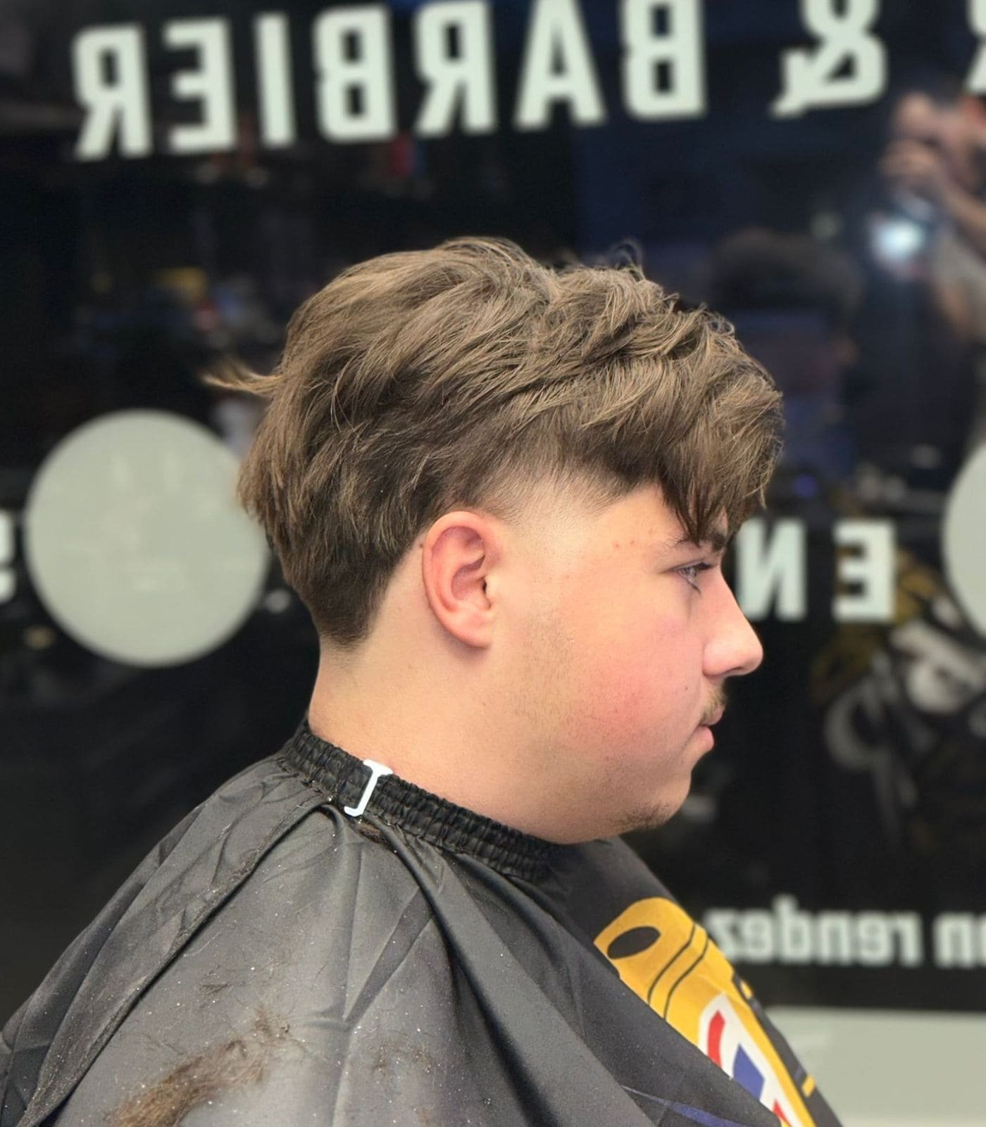 Dégradé homme après Supreme Barber Colmar